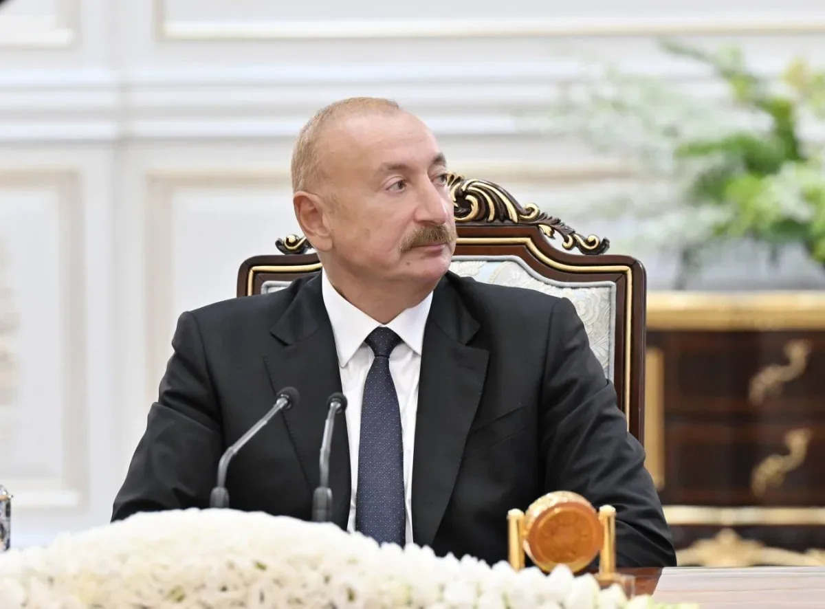 Ölkə başçısı İlham Əliyev Özbəkistan Prezidentinə təşəkkür edib