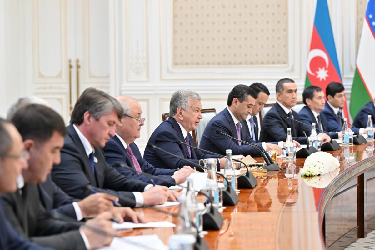 Daşkənddə Azərbaycan və Özbəkistan Ali Dövlətlərarası Şuranın 3-cü iclası keçirildi - FOTOLAR