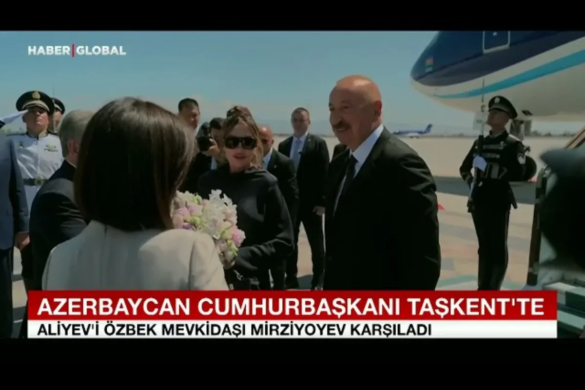 "Haber Global" İlham Əliyevin Özbəkistan səfərindən süjet hazırladı - VİDEO