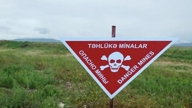 Azad edilmiş ərazilərdə minalardan təmizlənən sahənin həcmi açıqlandı