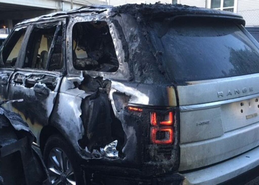 İsmayıllıda “Range Rover” YANDI
