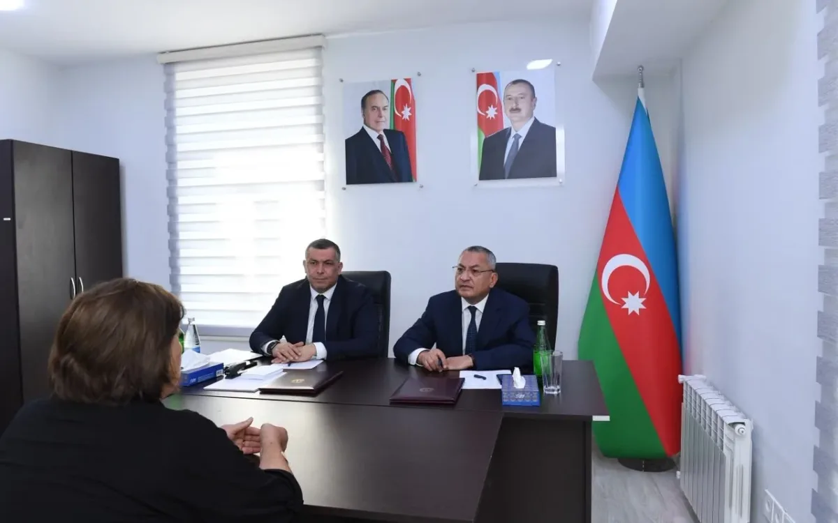 Şuşada keçmiş məcburi köçkünlərin müraciətləri dinlənildi