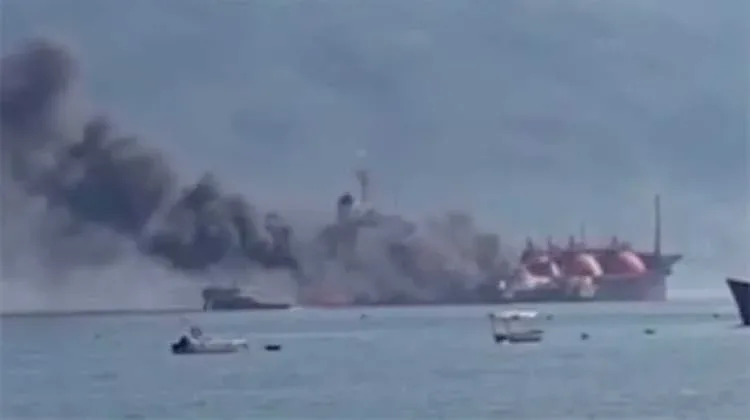 Qırmızı dənizdə Səudiyyəyə məxsus tanker VURULDU