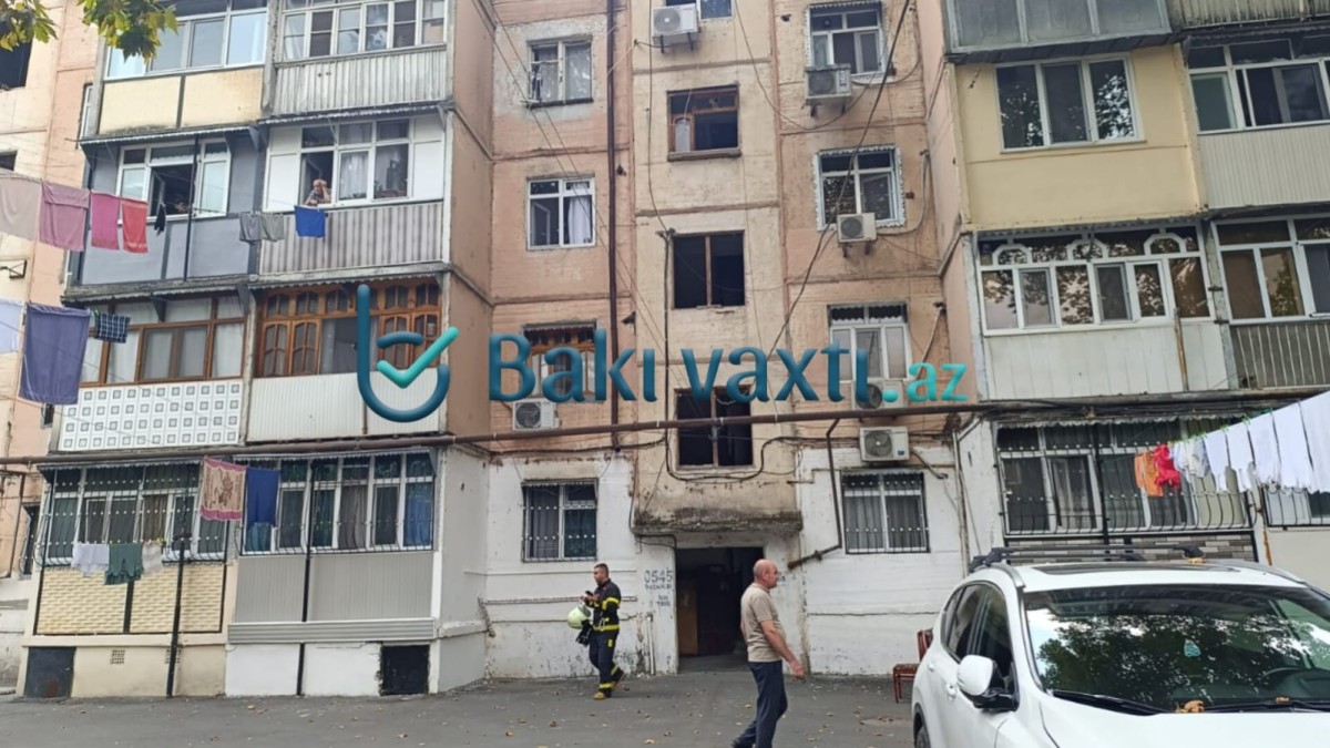 Nəvəsinin qəbul sevincini qeyd edərkən YANĞIN TÖRƏTDİ - FOTO