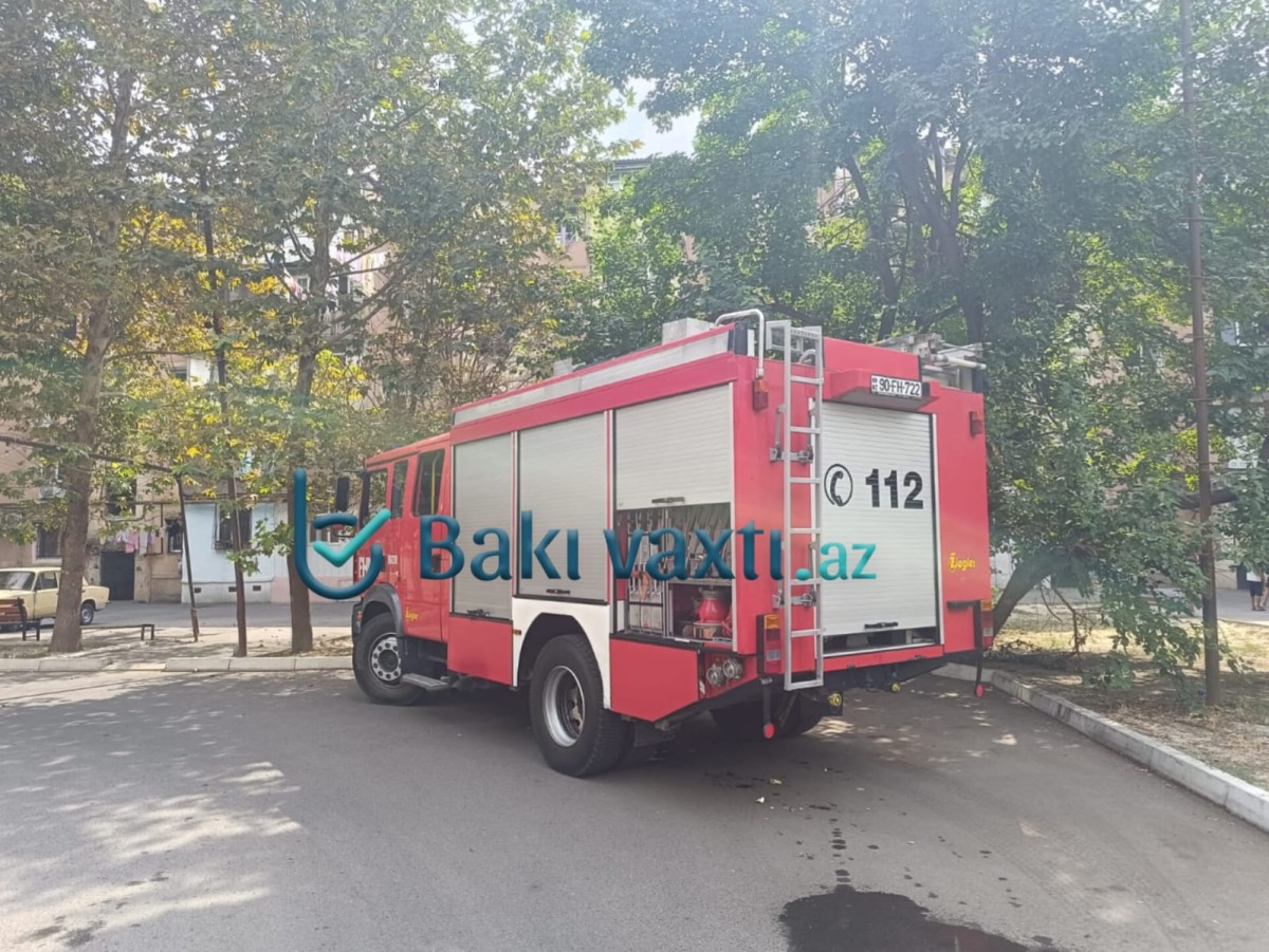 Nəvəsinin qəbul sevincini qeyd edərkən YANĞIN TÖRƏTDİ - FOTO