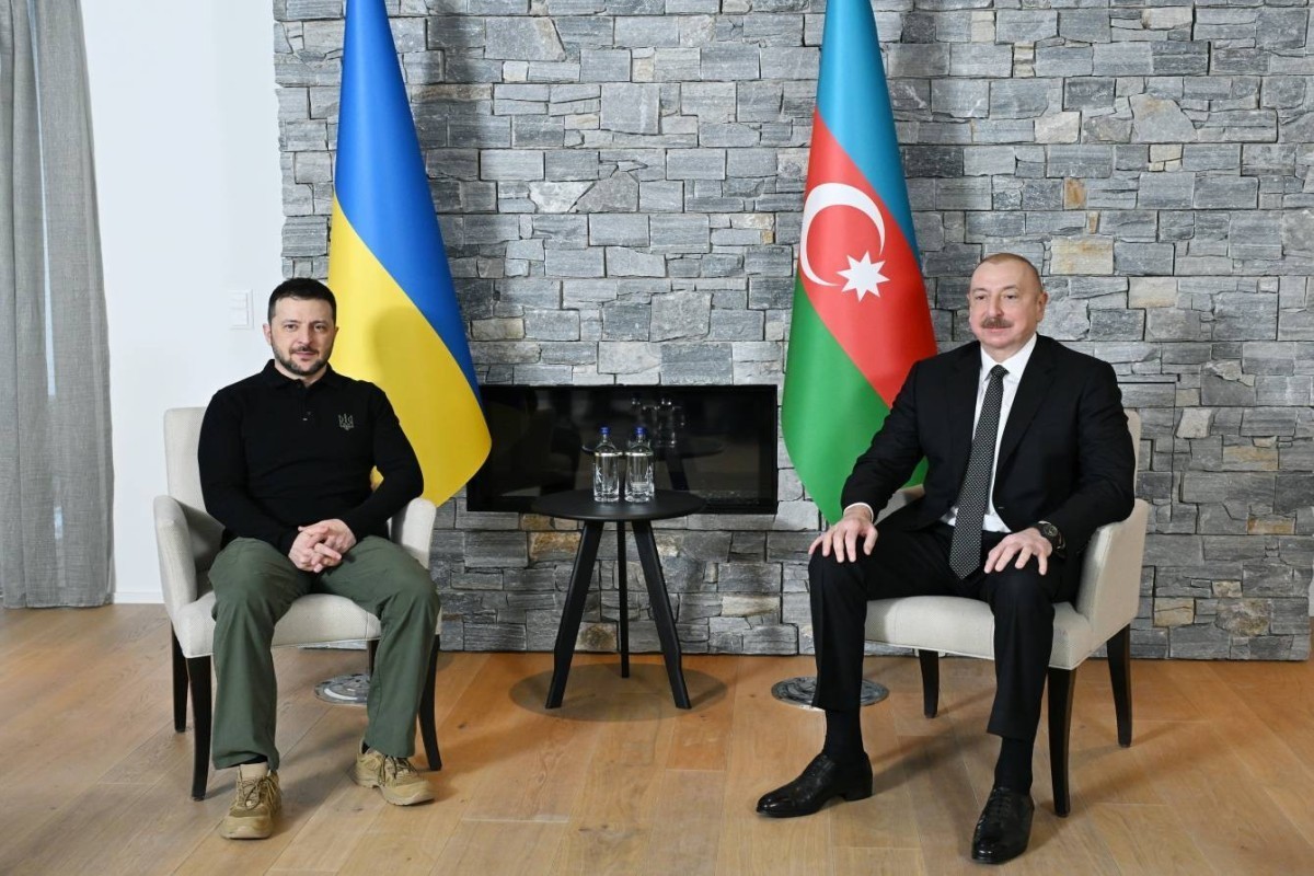 Zelenski İlham Əliyevə təşəkkür etdi