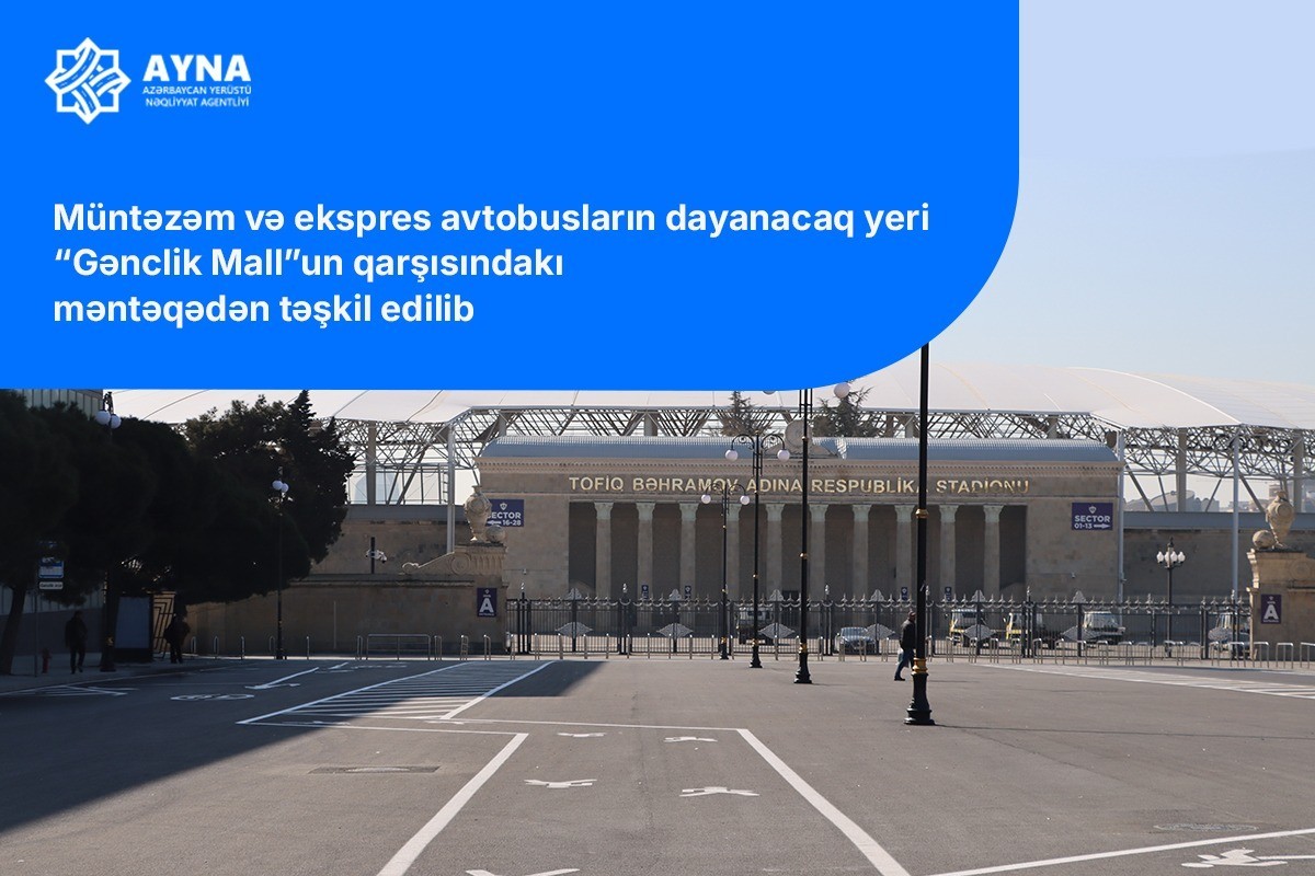 "Gənclik"də avtobusa minənlərin NƏZƏRİNƏ: Dəyişiklik edildi