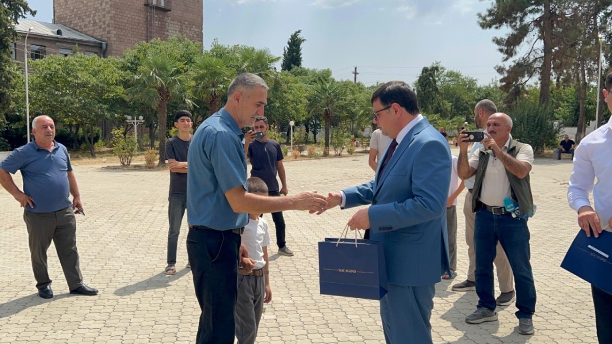 Xocavənddə daha 43 ailəyə evlərinin açarları təqdim olundu - FOTOLAR