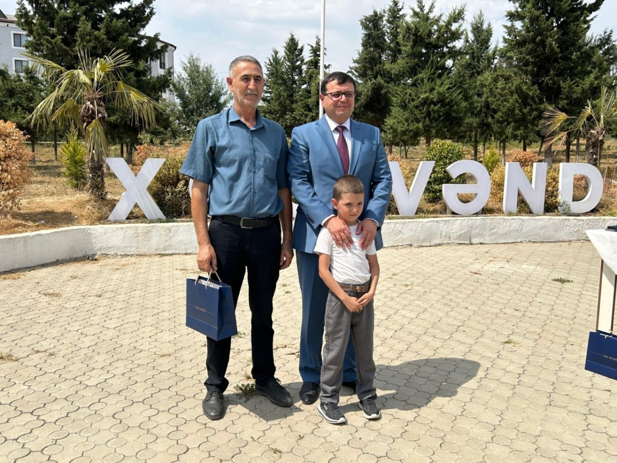 Xocavənddə daha 43 ailəyə evlərinin açarları təqdim olundu - FOTOLAR