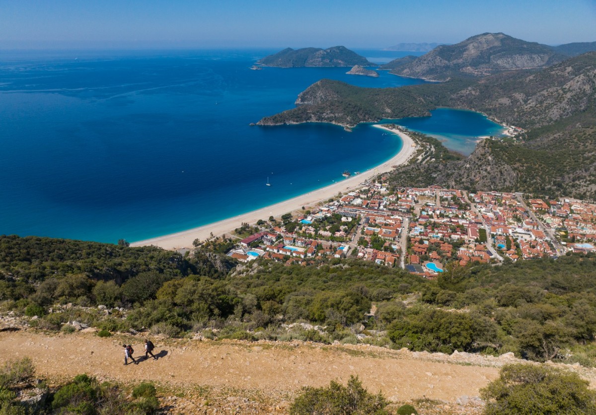 Fethiye: Həyəcanlı yamac paraşütü... – FOTOLAR