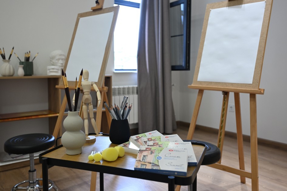 Birinci vitse-prezident Bilgəh incəsənət məktəbinin AÇILIŞINDA - FOTOLAR
