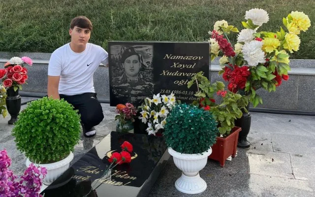 Şəhid övladı Cəmşid Naxçıvanski adına Hərbi Liseyə qəbul oldu