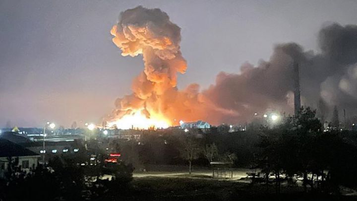 Kiyevdə növbəti partlayışlar oldu