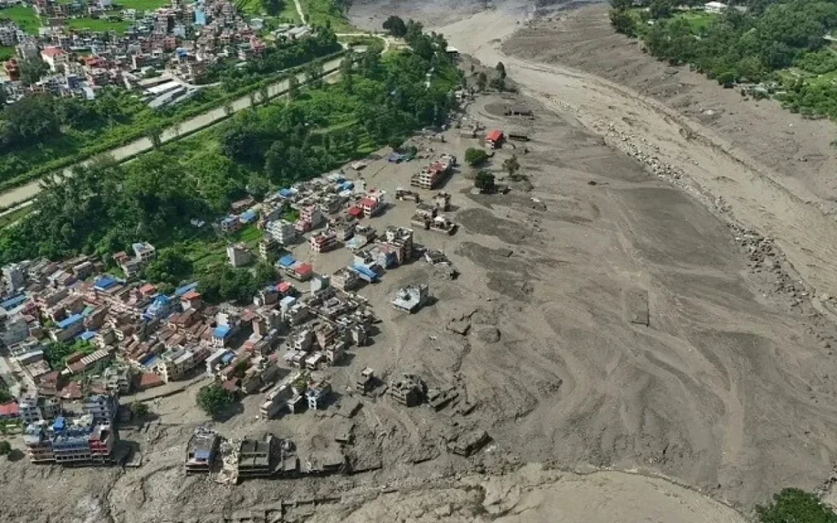 Nepalda güclü daşqın: 389 ölü, 1400 itkin
