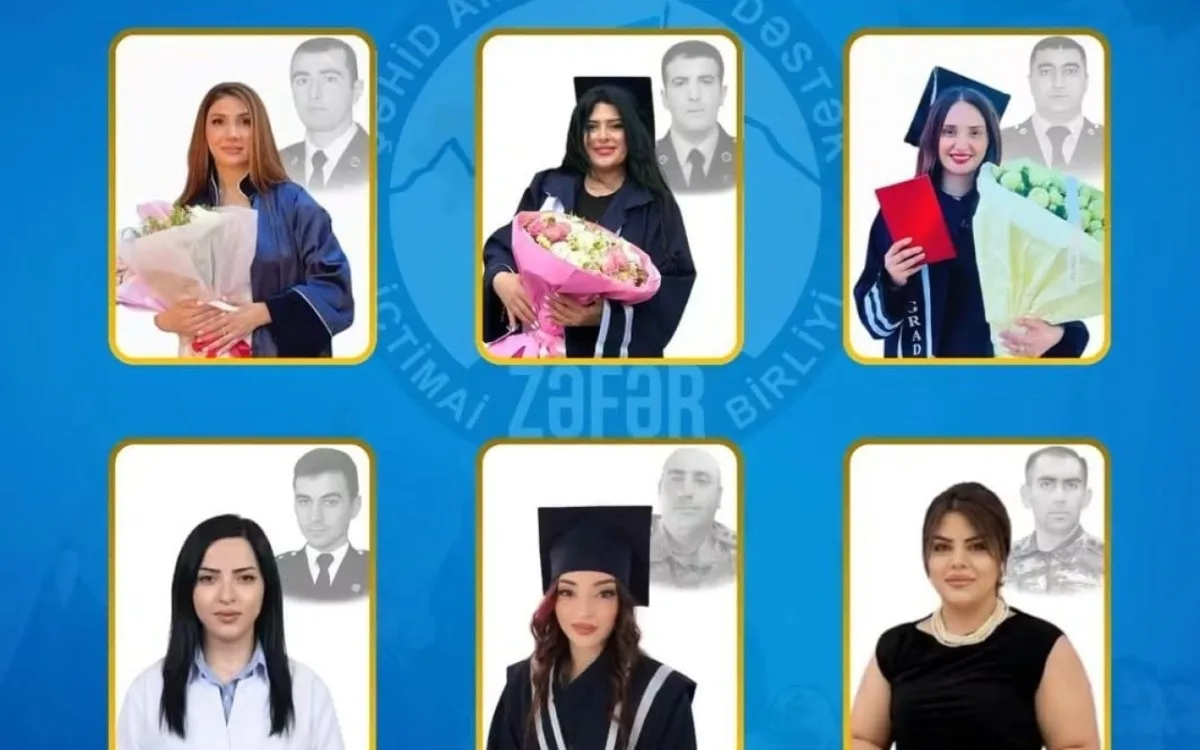 Ali məktəblərə qəbul olan şəhid xanımları - SİYAHI