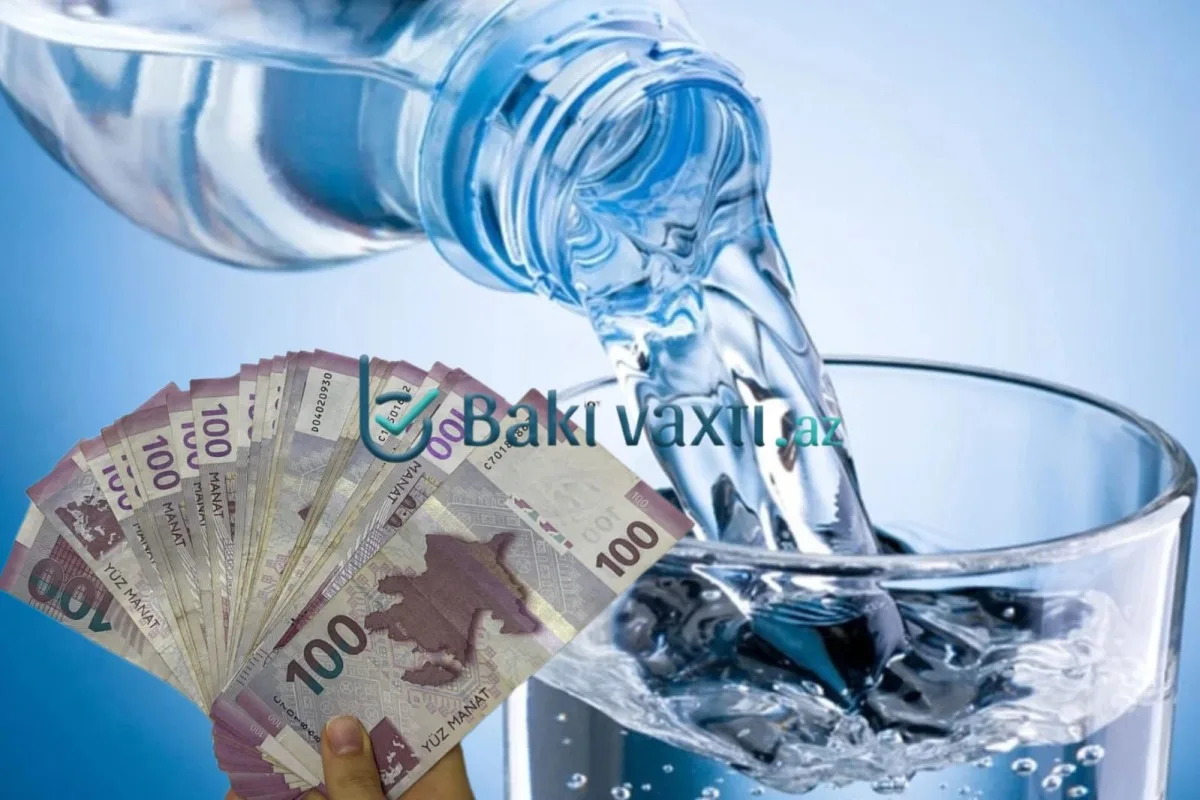 Qanun qüvvəyə minir: Suyun QİYMƏTİ artacaq?