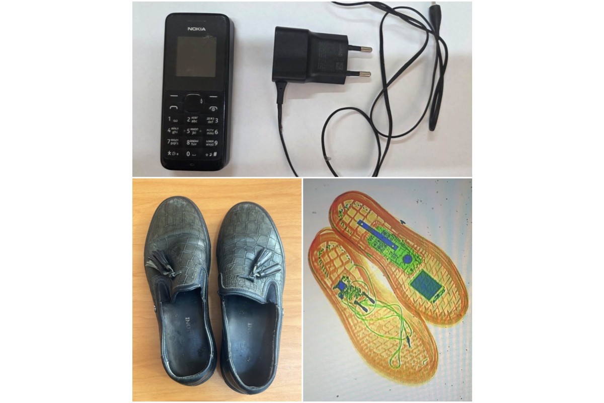 Türməyə telefon keçirmək istəyən şəxs tutuldu