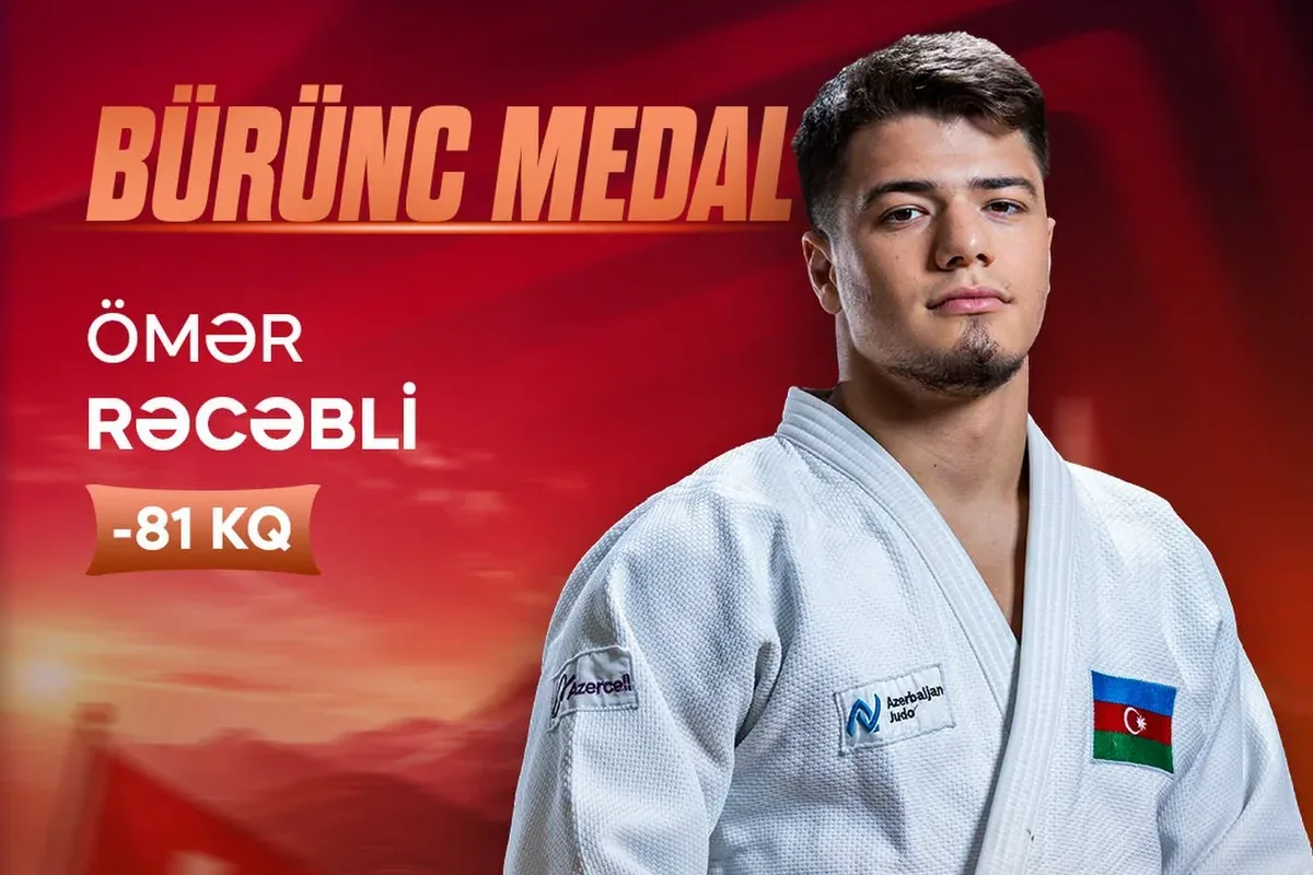 "Böyük Dəbilqə": Ömər Rəcəbli bürünc medal qazanıb