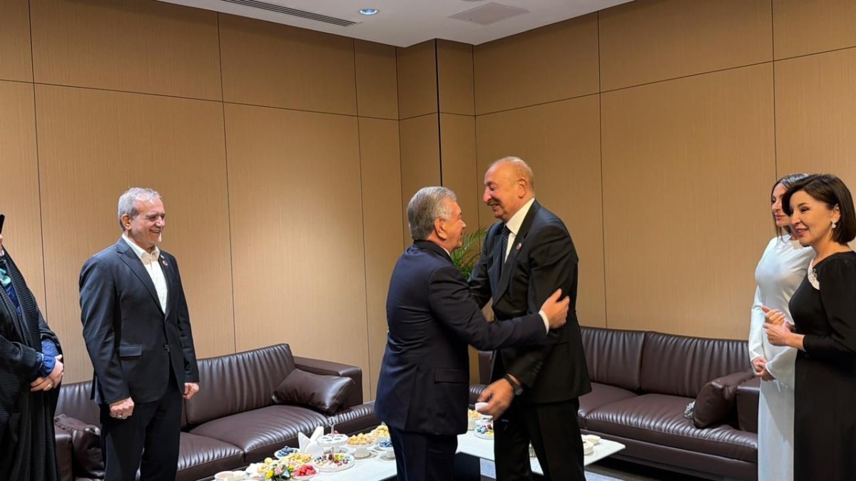 Prezidentlər və birinci xanımlar bir araya gəldilər - FOTOLAR