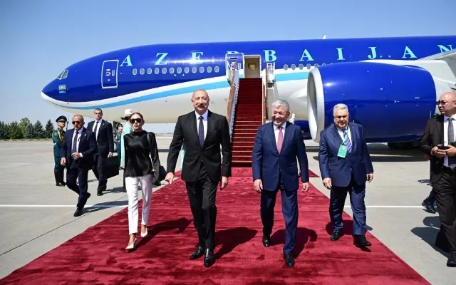 Prezidentin Qırğızıstan səfəri ilə bağlı videoçarx paylaşıldı