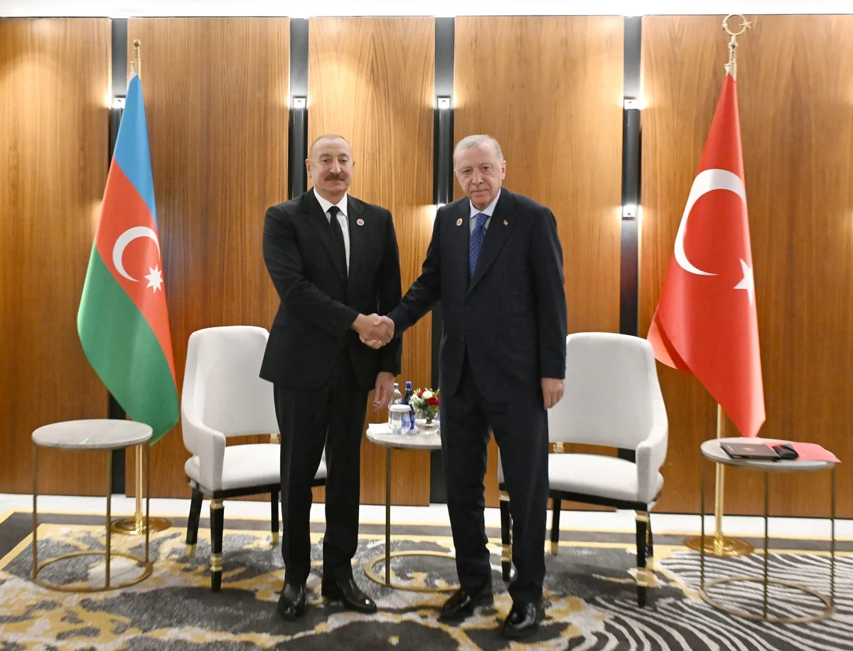 Prezident Ərdoğanla görüşdü - FOTOLAR - YENİLƏNİB