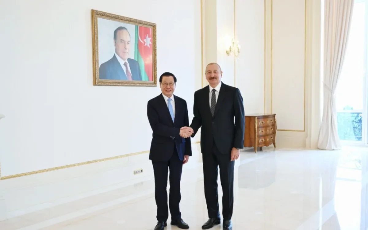 İlham Əliyev Yinq Yonqunu qəbul etdi - FOTOLAR