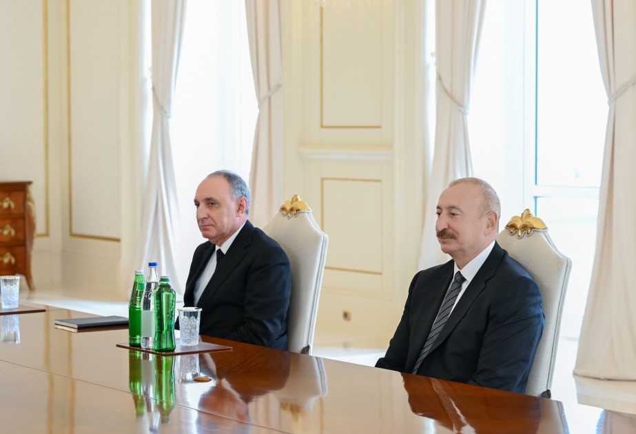 İlham Əliyev Yinq Yonqunu qəbul etdi - FOTOLAR