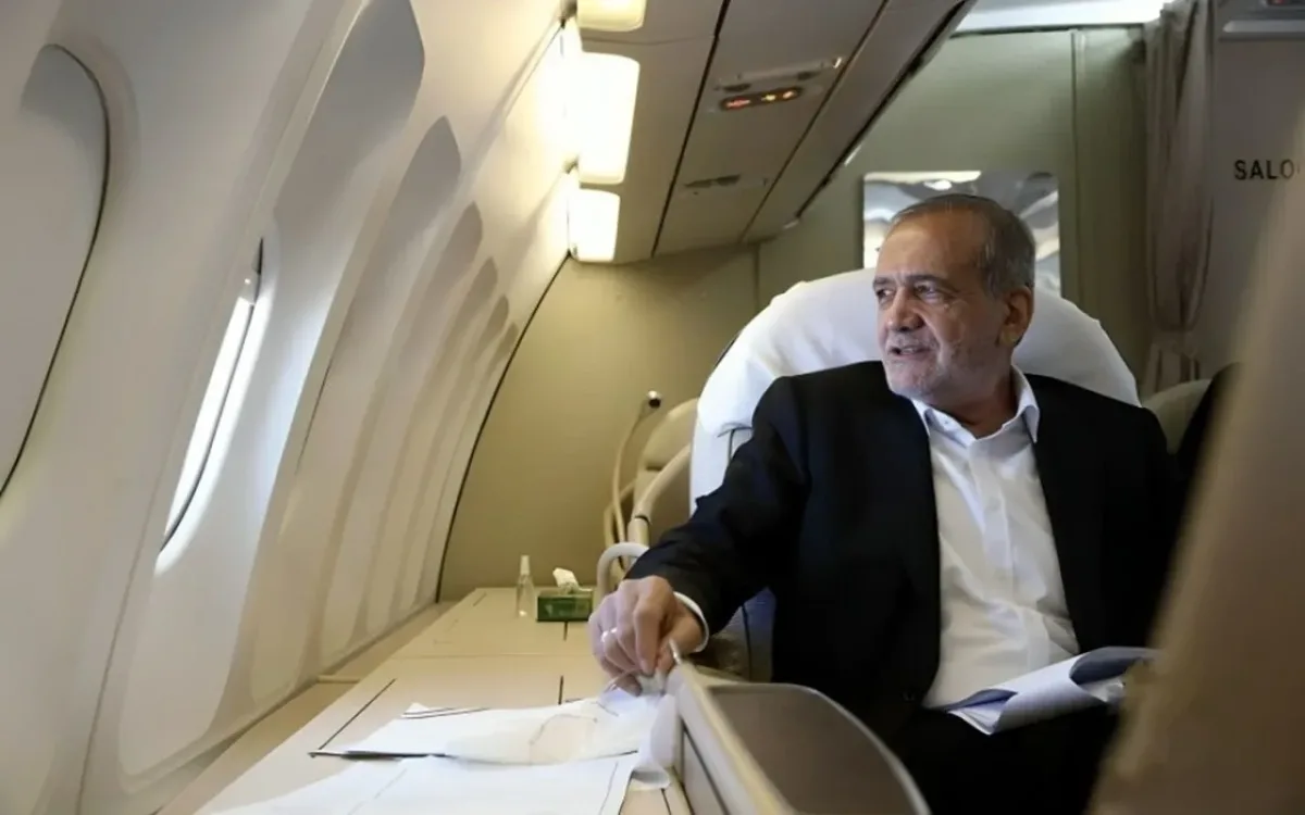 Pezeşkianın təyyarəsi təcili eniş etdi