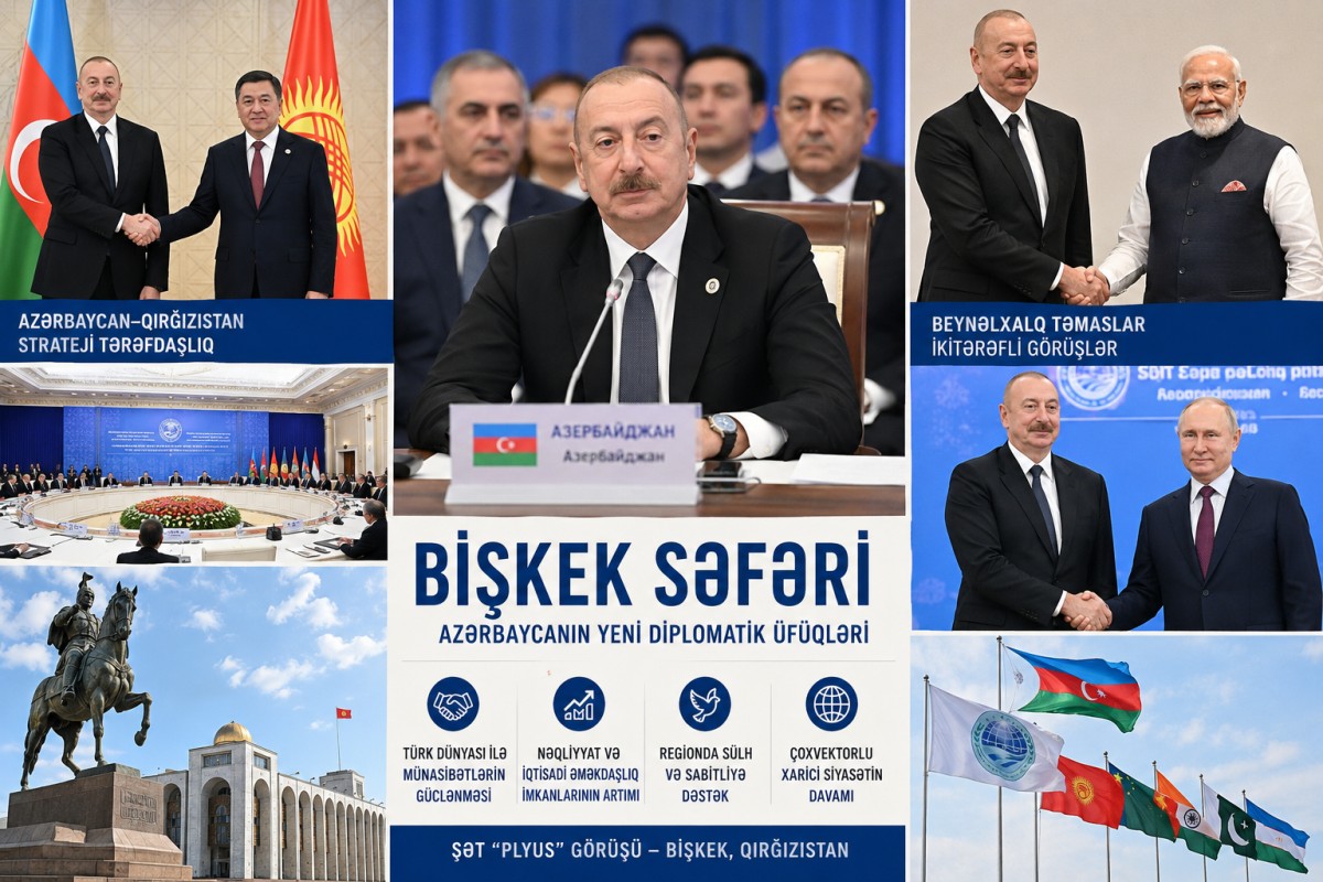Bişkek səfəri: Azərbaycanın diplomatik çəkisinin YENİ NÜMAYİŞİ