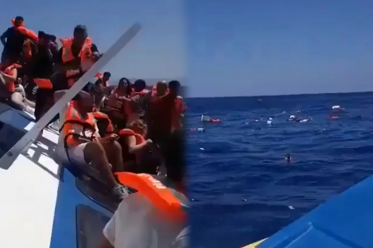 Batan gəmidən sağ çıxan dəhşətli anları danışdı: “Qapını üzümüzə bağladılar” - VİDEO
