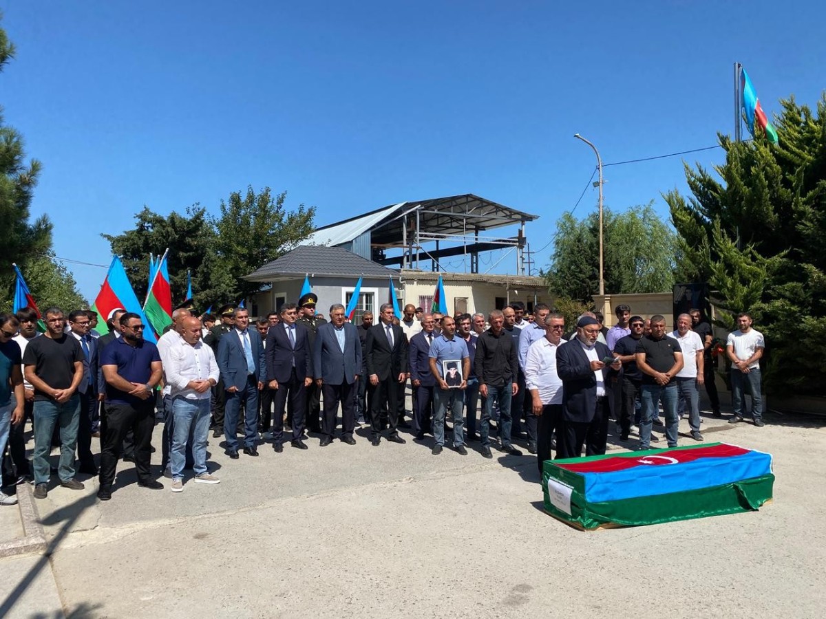 Şəhid Yusif Bağırov Buzovnada Şəhidlər Xiyabanında dəfn edildi - FOTOLAR