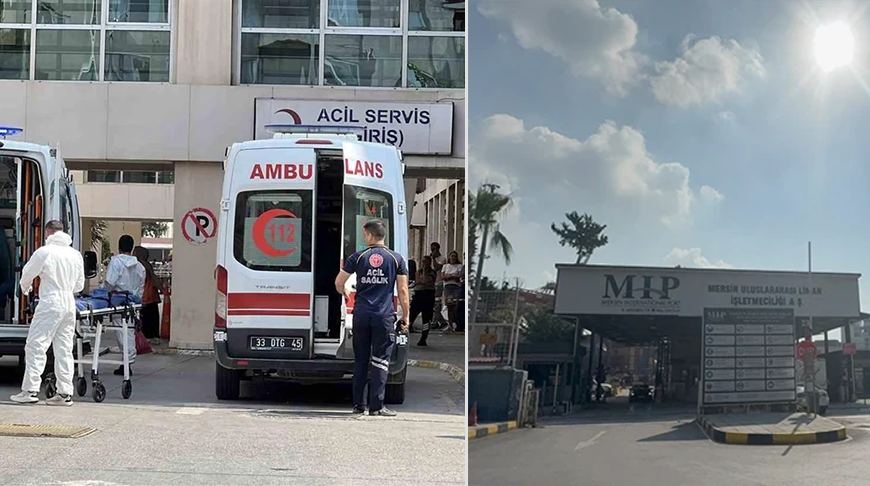 Türkiyənin Mersin limanında kimyəvi maddə ətrafa sızdı: 35 yaralı