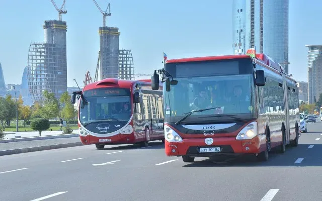 Bu marşrutların hərəkət sxemi dəyişir