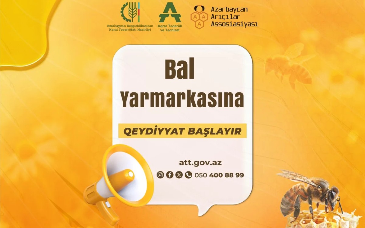 Bakıda bal yarmarkası keçiriləcək