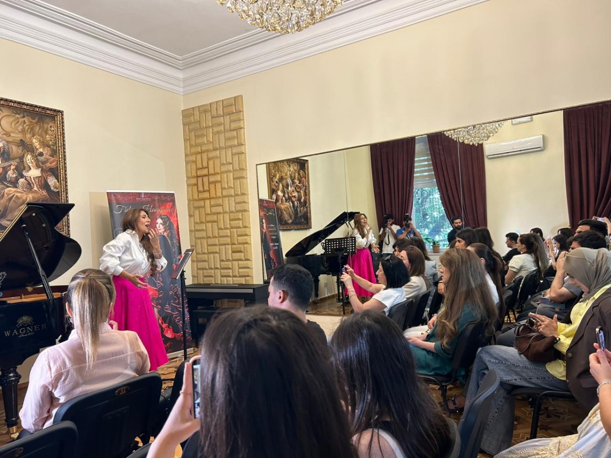 Fidan Hacıyevanın III Beynəlxalq Opera Festivalı çərçivəsində konsert keçirilir