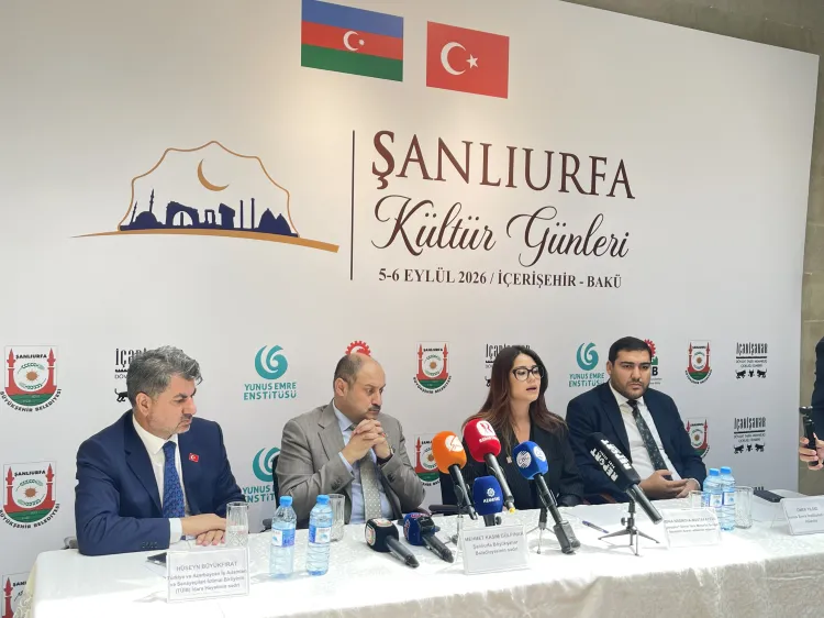 İçərişəhərdə Şanlıurfa Mədəniyyət Günləri başladı
