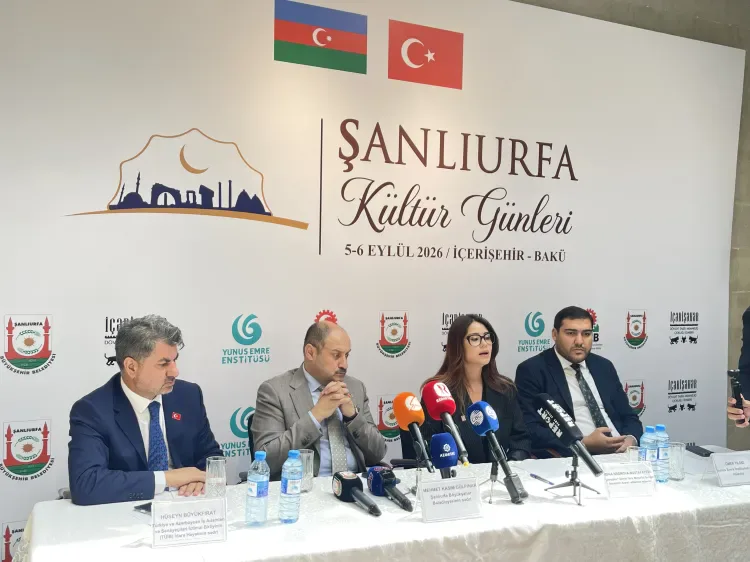 İçərişəhərdə Şanlıurfa Mədəniyyət Günləri başladı