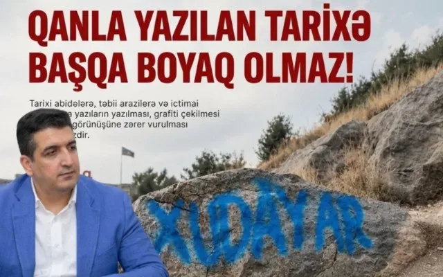 Qanla yazılan tarixə başqa boyaq olmaz!