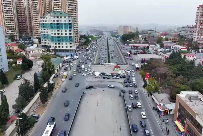 "Şamaxinka" istiqamətində yol açıldı