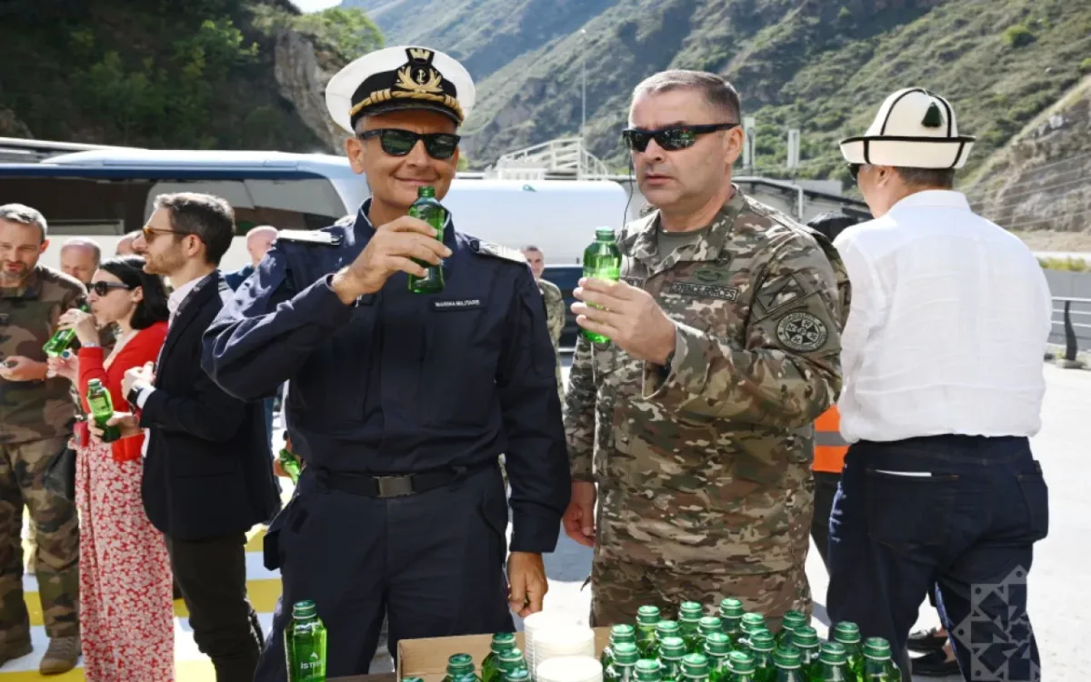 Diplomatlar Kəlbəcərdə “İstisu” mineral su zavodunun fəaliyyəti ilə tanış oldular - FOTOLAR