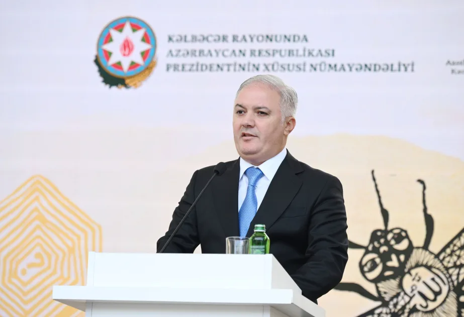 Prezidentin xüsusi nümayəndəsi Kəlbəcərdə arıçılıqdan danışdı