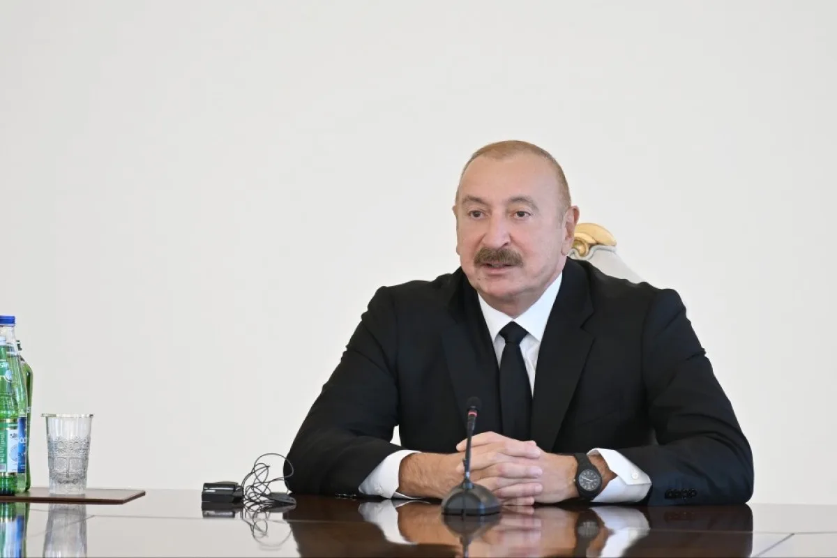 Biz heç kimin qabağında baş əymirik və əyməyəcəyik - Azərbaycan Prezidenti