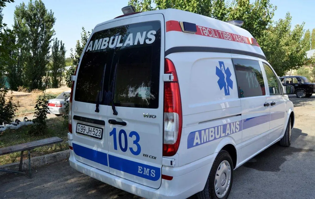 Yevlaxda 91 yaşlı qadın 4-cü mərtəbədən yıxılaraq ölüb
