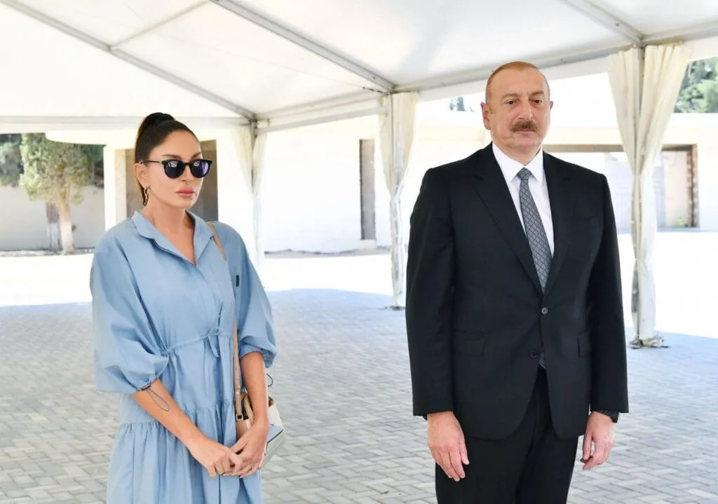 Prezident və xanımı “Meysari Grand Hotel & SPA”nın açılışında