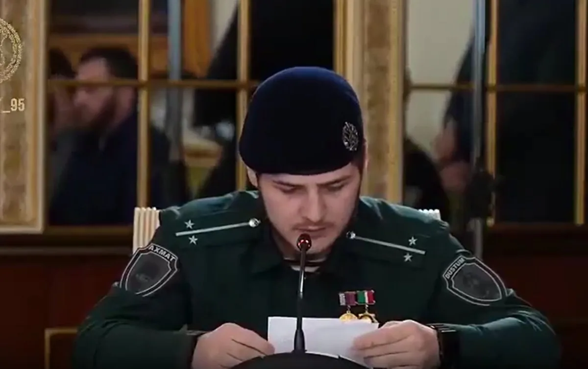 Kadırovun oğlunun çıxışı müzakirələrə səbəb oldu - Video