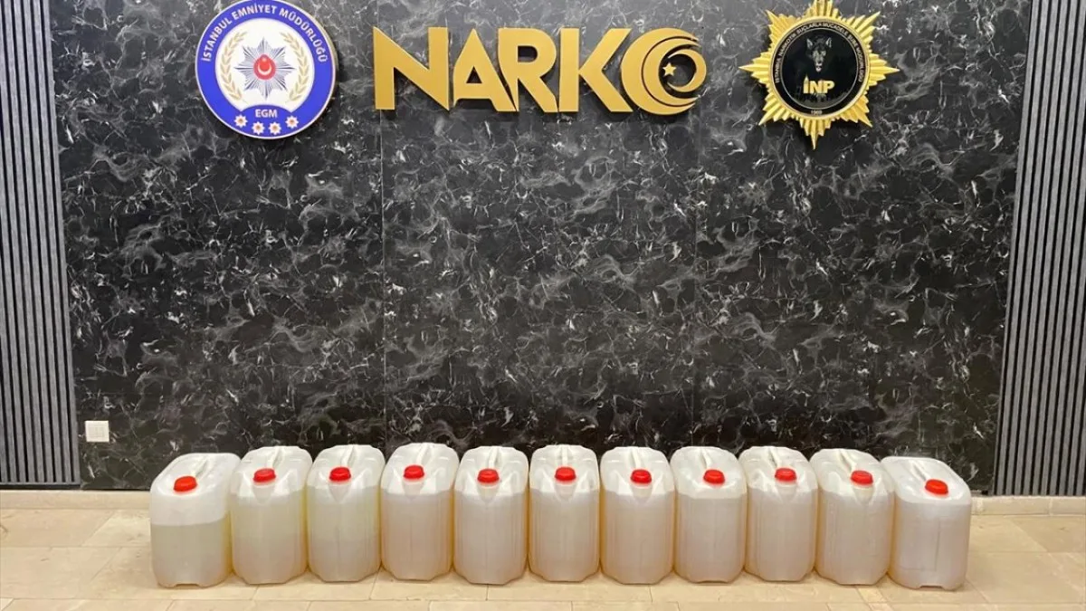 İstanbulda 224 kiloqram narkotik maddə müsadirə edilib