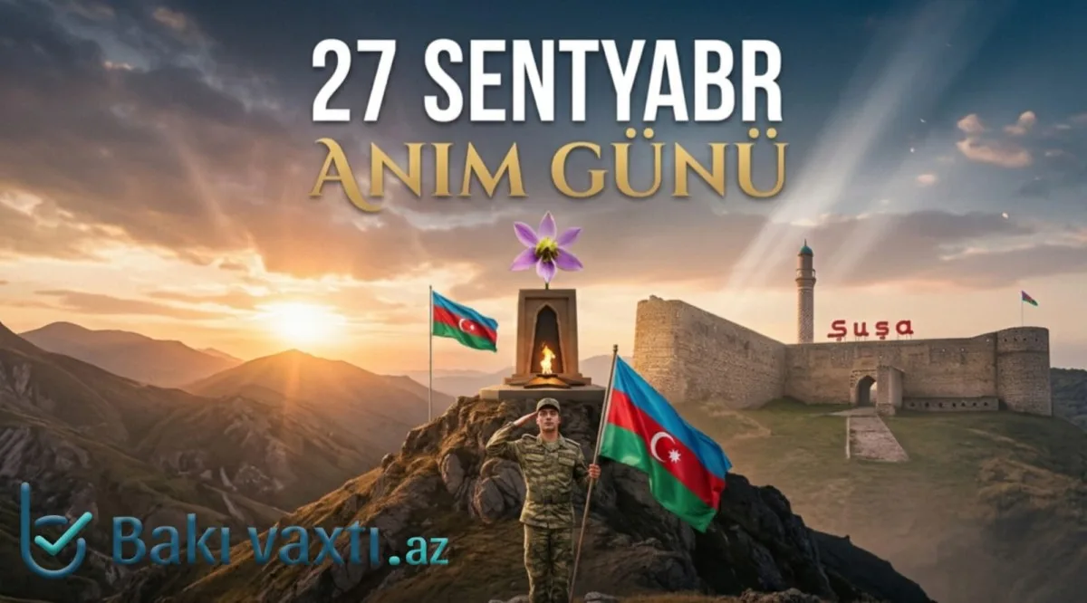 Azərbaycanda Anım Günüdür