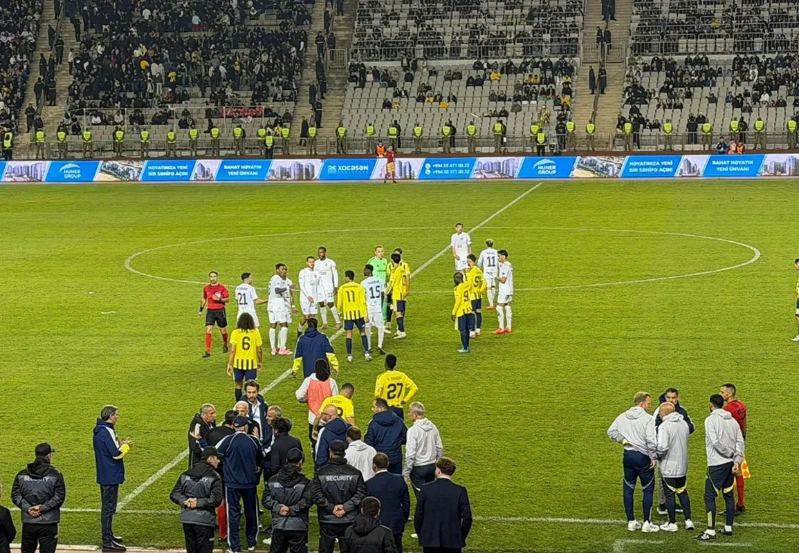 "Turan Tovuz" - "Fənərbağça" oyununda gərgin anlar