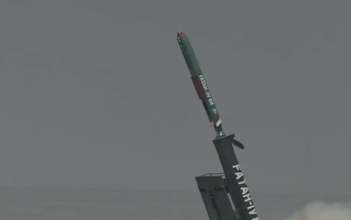 Pakistan Fatah-4 qanadlı raketinin uğurlu sınağını keçirib
