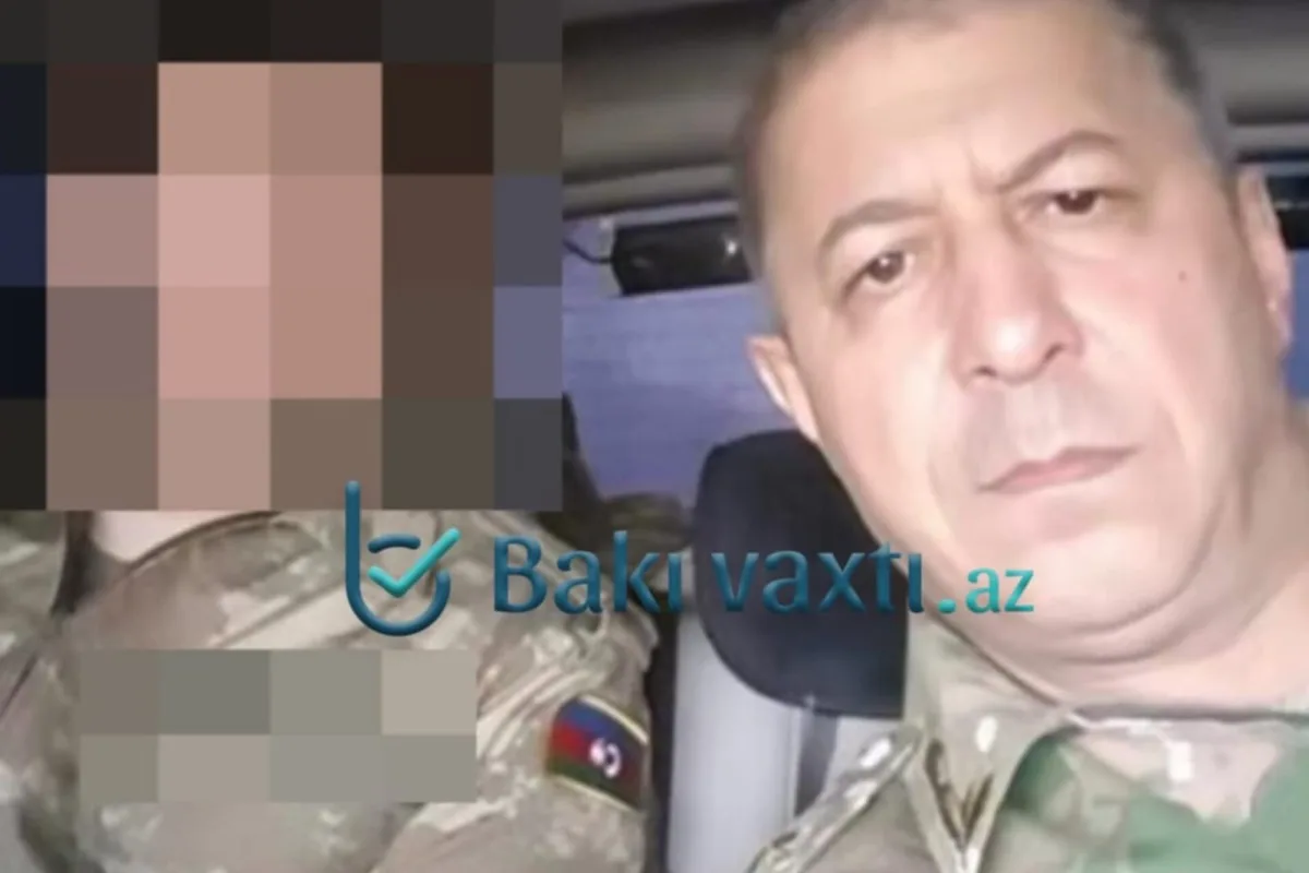 Həbsdə olan generalın müharibədən FOTOSU - ÖZƏL